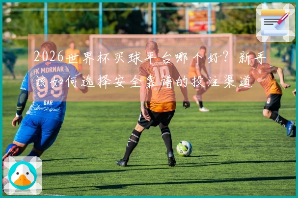 2026世界杯买球平台哪个好?新手该如何选择安全靠谱的投注渠道