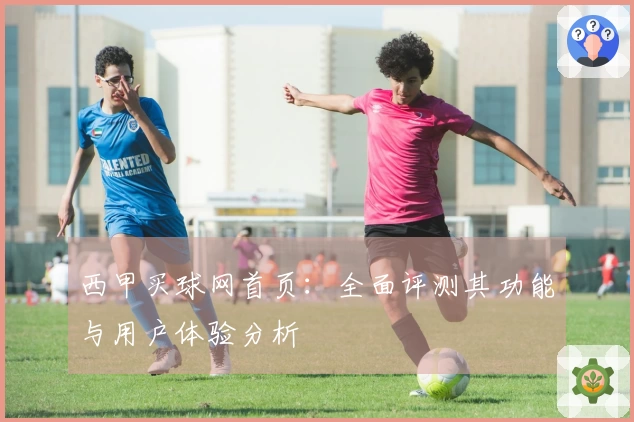 西甲买球网首页：全面评测其功能与用户体验分析